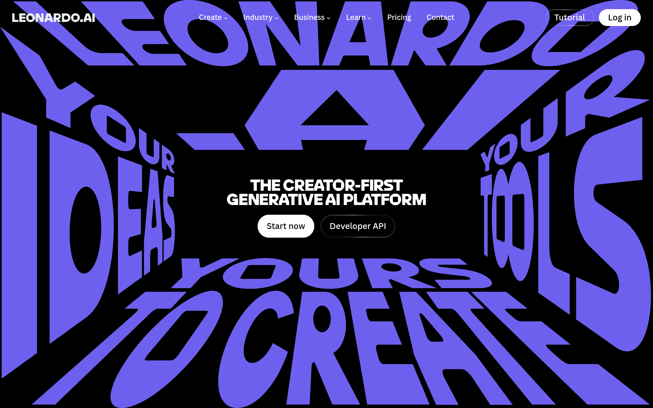 screenshot of Leonardo.Ai