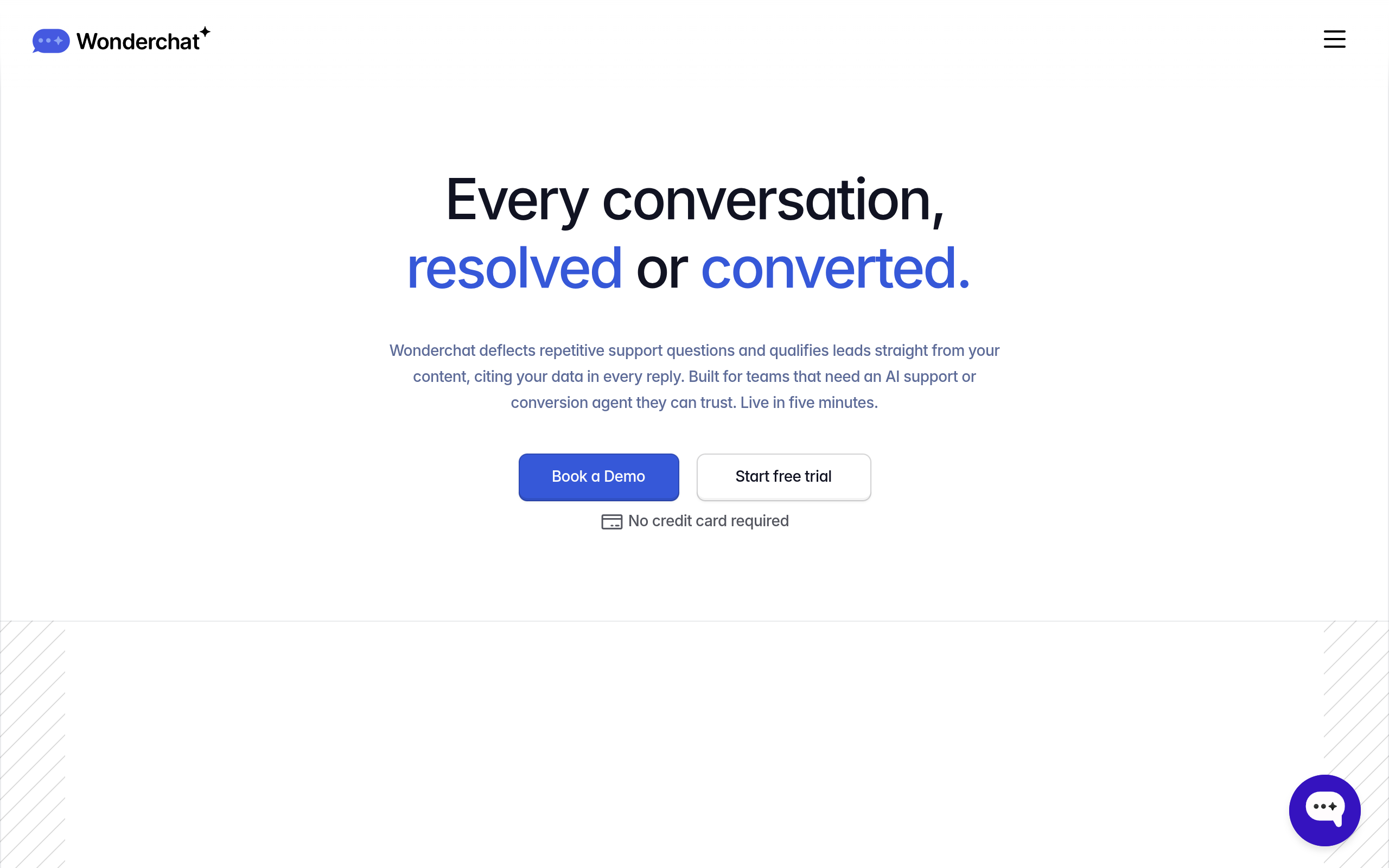 screenshot of Wonderchat